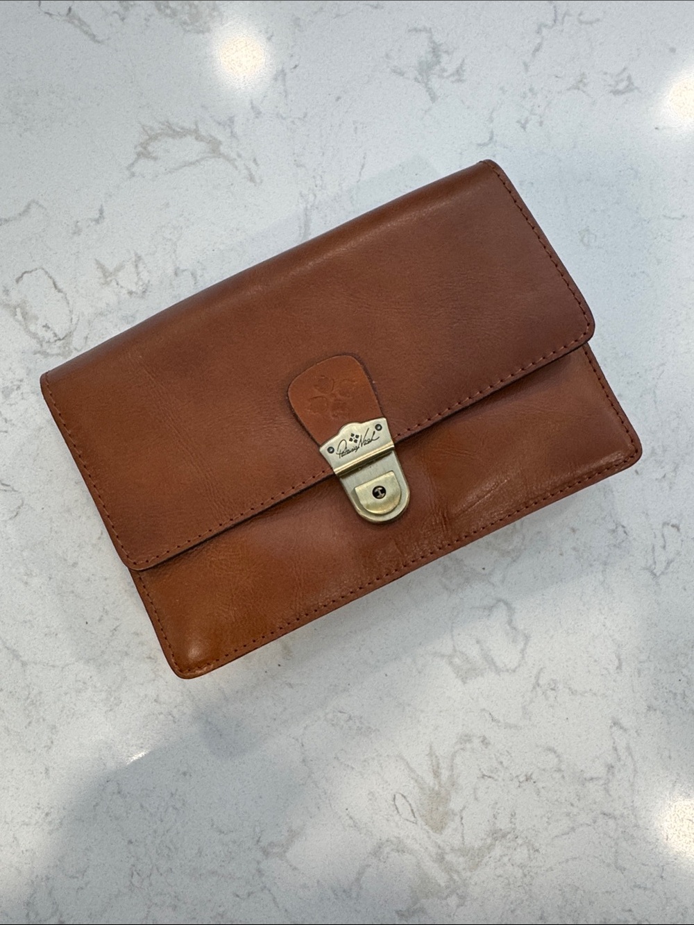 Paticia Nash Genuine Leather Lanza Crossbody Bag in Heritage